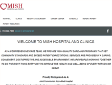 Tablet Screenshot of mishhospital.com